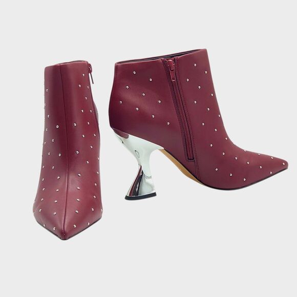 Katy Perry Womens The Laterr High Bootie Cranberry Ankle Fashion Boots Size 9.5M - Picture 3 of 16